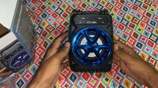 Wireless Portable Bluetooth Speaker || Unboxing and Review ||KTS - 1586-A смотреть онлайн