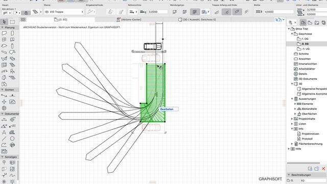 Archicad24 Ramp with the help of the stairtool смотреть онлайн