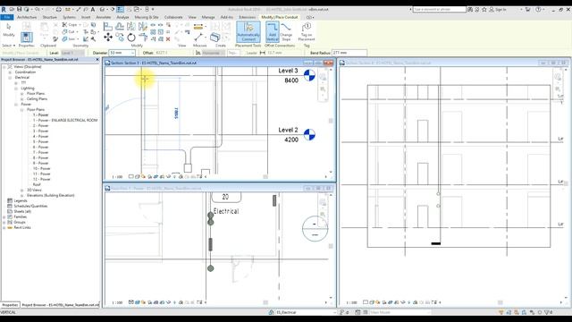 REVIT MEP - ELECTRICAL - 15 create conduit смотреть онлайн
