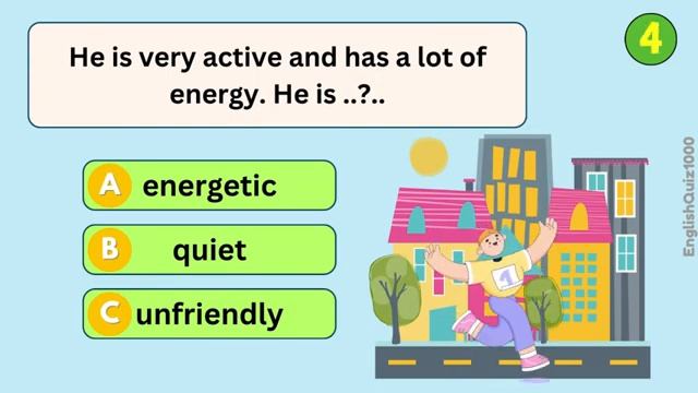 Personality Adjectives Quiz (360p) смотреть онлайн