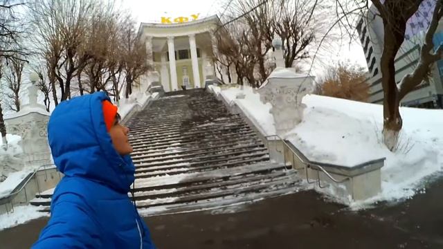 Silent Vlog | Казань, съемки Univer Smotri, Голубая маска Бетмена |