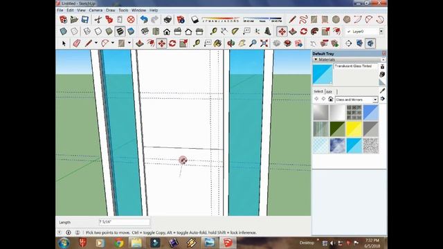 How to make modern door in google sketchup pro 2016 смотреть онлайн