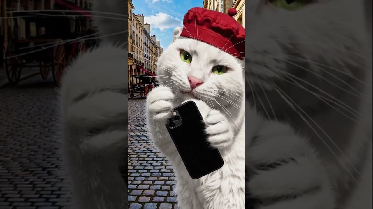 Purrfect Selfie Game смотреть онлайн