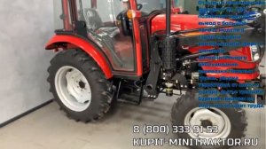 Обзор Донг Фенг 244 g2 с фронтальным погрузчиком