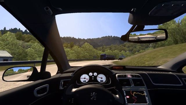 Relaxing Sunny Driving [Peugeot 307 CC '07 MOD] From L'Île-Rousse to Ajaccio смотреть онлайн