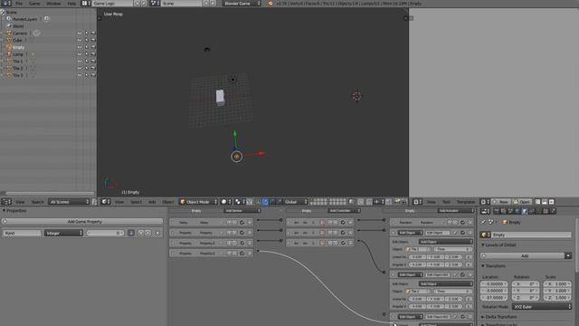 Creating a game in Blender Part 1 - BGE Tutorial смотреть онлайн