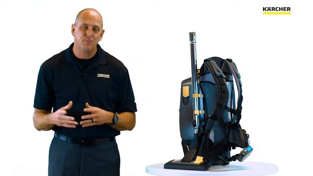 Kärcher BV 5/1 Commercial Cordless Backpack Vacuum Cleaner - Product Overview смотреть онлайн