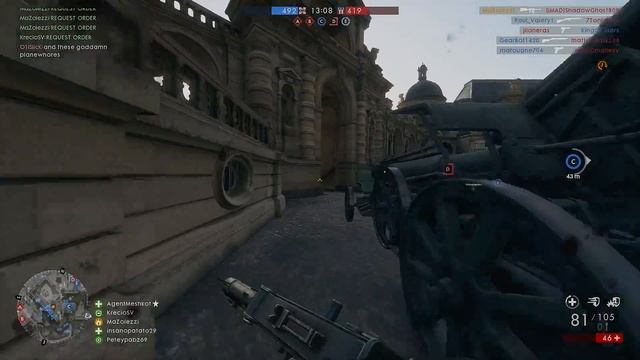 Battlefield 1 - Conquest - Ballroom Blitz - 1440p - 60fps