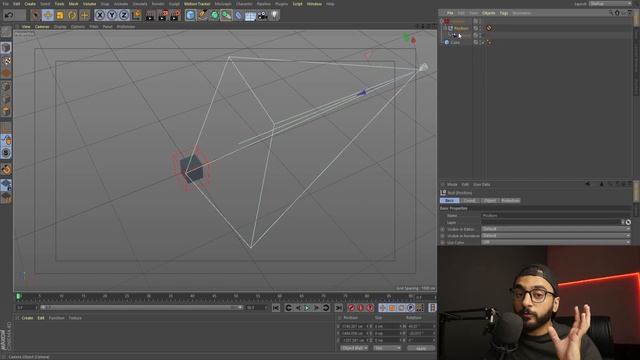 Camera Animation in Cinema 4d | Broadcast Design tutorial смотреть онлайн