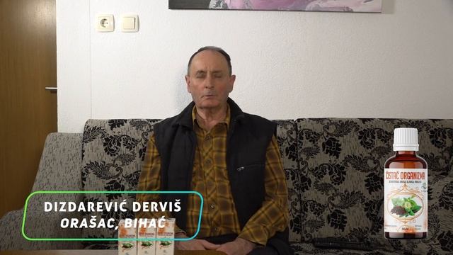 Derviš Dizdarević o učinkovitošću proizvoda Čistač organizma u liječenju problema s mokraćom. смотреть онлайн