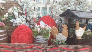 Прогулки по Москве. Фестиваль "Пасхальный дар" на Тверском бульваре