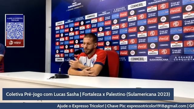 🎙️ COLETIVA COM LUCAS SASHA! AO VIVO DO PICI! | PRÉ-JOGO! FORTALEZA X PALESTINO | SULAMERICANA 2023 смотреть онлайн