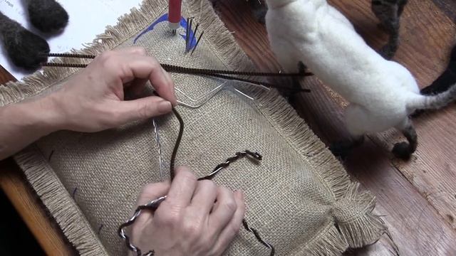 How to Needle Felt Cats Part One: Intro and Armature смотреть онлайн