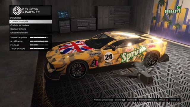 Customisation de la nouvelle voiture Champion (GTA 5 DLC Le Contrat) смотреть онлайн