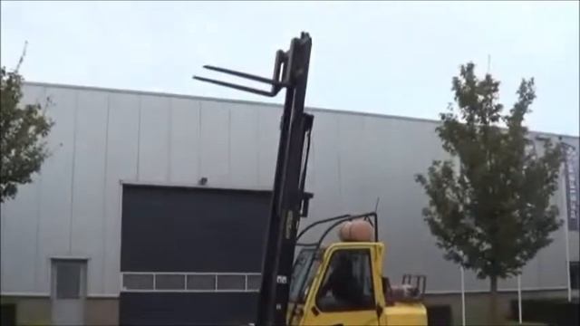 Hyster H4.00XM-6, Gas, 4t, Freelift, Triplex, 6500mm [PfeiferMachinery.com] смотреть онлайн