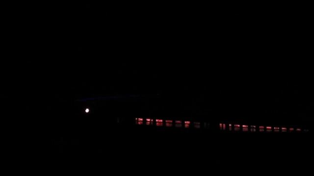 Электропоезд ЭР2Т мост через реку Нара, перегон Нара-Латышская(Наро-Фоминск)16.01.2015