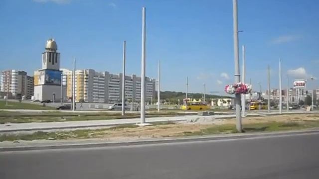 Поїздка вздовж трамвайної колії в Сихів! Частина 4.