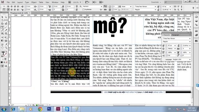 [INDESIGN CC 2017] Học Thiết Kế Với Adobe Indesign 2017 - Bài 13 смотреть онлайн