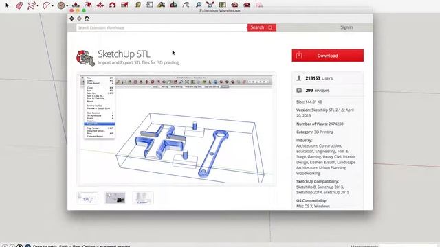 Foundations Downloading SketchUp SLT extension смотреть онлайн