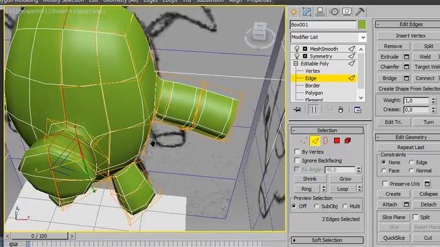 Beginner character Modeling _05_modeling legs and ears смотреть онлайн