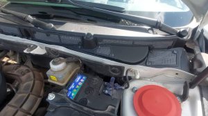 LADA GRANTA CROSS Установка защитной сетки на жабо под капотом