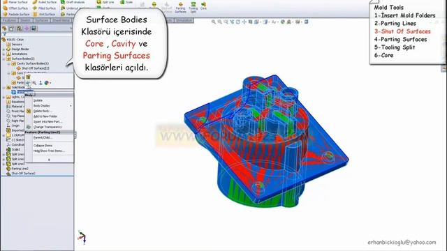 Solidworks Eğitim Kalıp Tasarımı (#3) смотреть онлайн