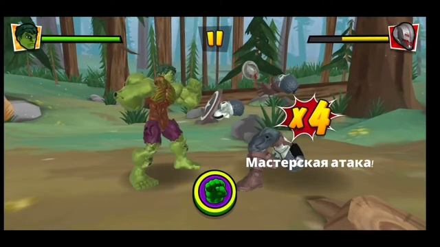 Играю в Marvel Mashers. смотреть онлайн