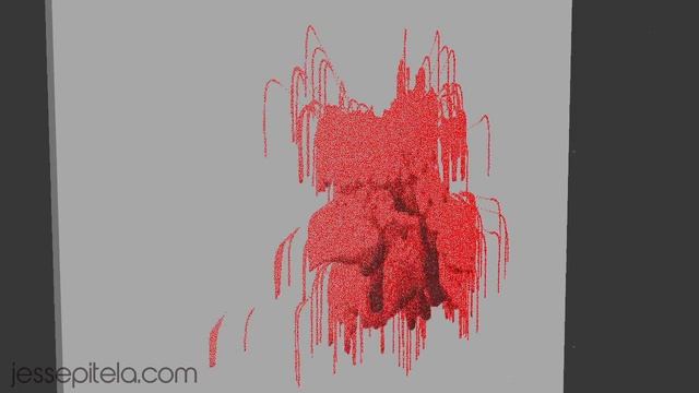 Blood Splatter Liquid Simulation смотреть онлайн