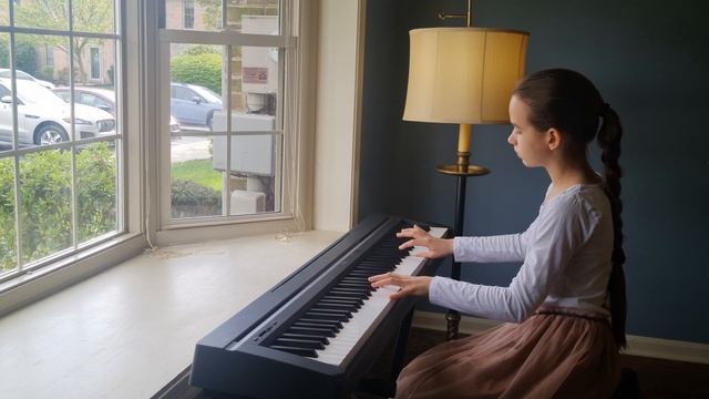 Сонатіна 6 Вольфганг Амадей Моцарт, вик. Ірина Тарчанська, 5 клас, викл. Ірина Сергіївна Головченко