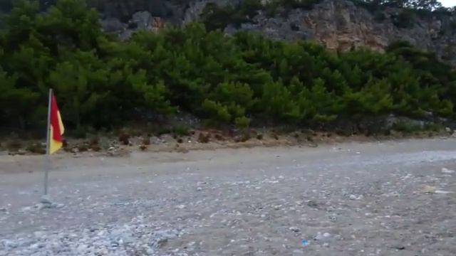 Волны средиземного моря пляж Бельдиби смотреть онлайн
