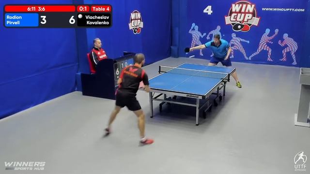 20:30 Rodion Pirveli 0-3 Viacheslav Kovalenko South 5 WIN CUP 14.11.2022 | TABLE TENNIS WINCUP смотреть онлайн
