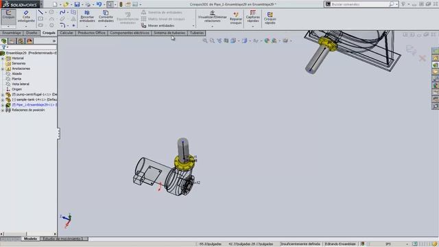 Recorrido automatico para Routing Solidworks смотреть онлайн