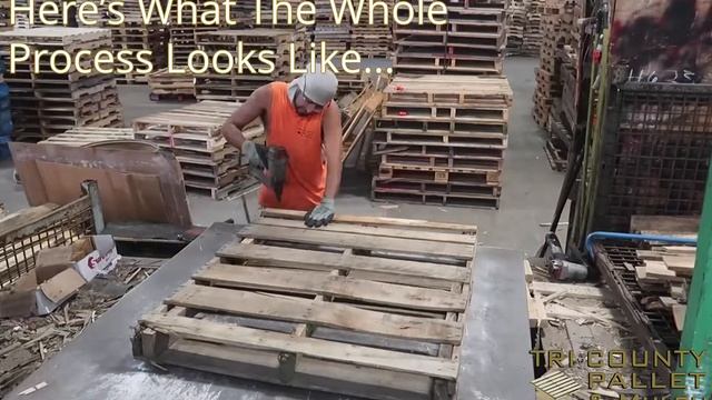 How To Repair A Pallet – Tri County Pallet & Mulch смотреть онлайн