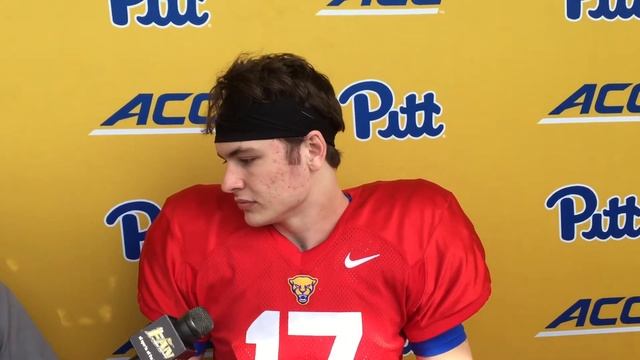 Pitt QB Davis Beville 4/11/19 | Pitt Spring Practice | PSN смотреть онлайн