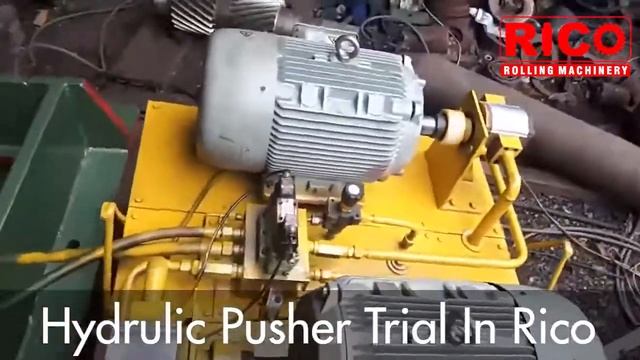 Hydraulic Pusher Trial #Ricomachinetools Manufacturer & Suplier of Hot #RollingMills смотреть онлайн