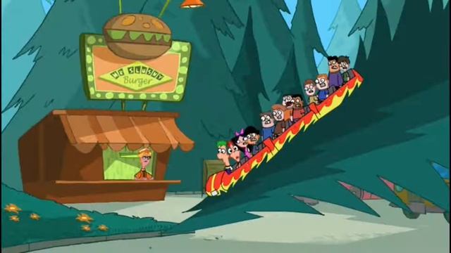 Phineas and Ferb but only when they look at camera смотреть онлайн