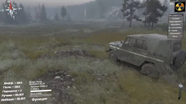 Мод на Spintires - УАЗ ХАНТЕР смотреть онлайн