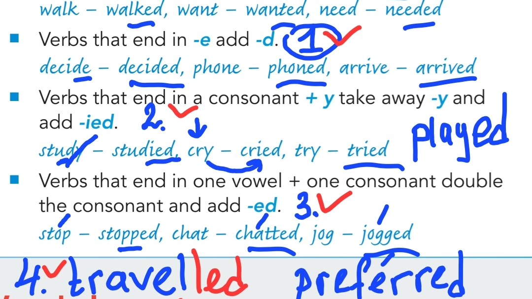 урок 4,английский 🇬🇧ОГЭ⏰️4 правила как добавить -ed к глаголу,грамматика УРОКИ ОНЛАЙН +79676250268