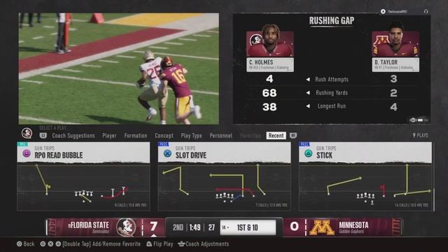 EA SPORTS College Football 25 Gameplay (PS5) [4K60FPS] смотреть онлайн