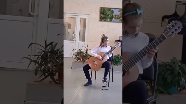 Прокофьева Вика. О. Копенков. Пасмурно. Е.Поплянова. Как рассыпался горох. Педагог Кабалова Л.А. смотреть онлайн