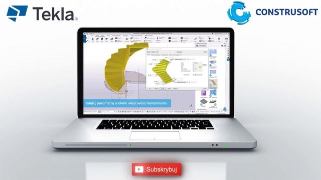 Oprogramowanie BIM - Tekla Structures - Construsoft смотреть онлайн