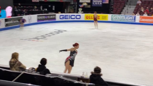Alexandra Trusova, "Cruella", GP Skate America 2021, free skate run through, Las Vegas смотреть онлайн