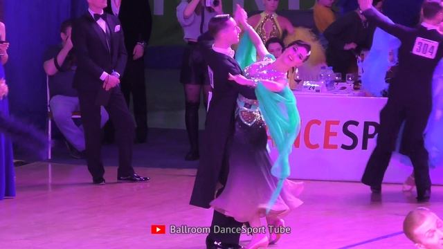 Waltz = Maksim Zakharov & Evgeniya Telitsyna = 2022 RDU Championship Amateur Ballroom смотреть онлайн