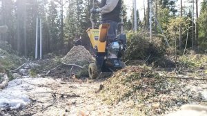 измельчитель веток Huter