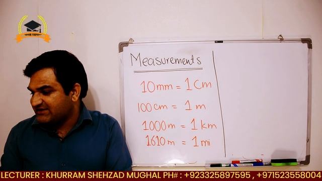 Measurment Conversion| mili meter|Centi meter |Kilometer | Mile |KHURRAM SHEHZAD MUGHAL|URDU|HINDI смотреть онлайн