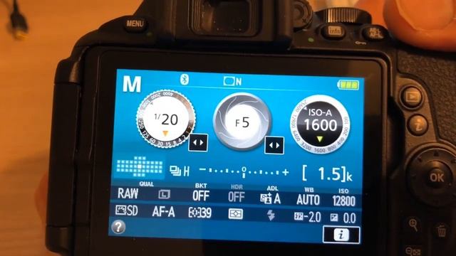 Nikon D5600: How to work with manual exposure смотреть онлайн