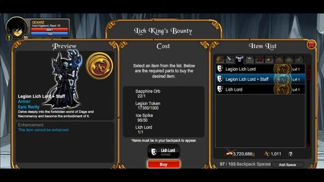 =AQW= FROZENLAIR | LEGION LICH KING SET (2018) смотреть онлайн
