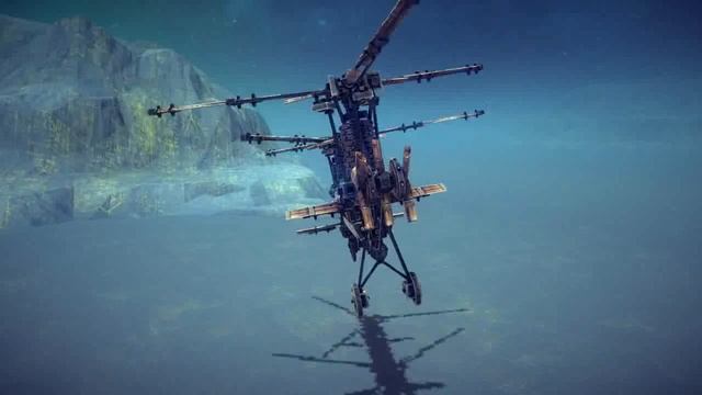 Besiege - Двухвинтовой вертолёт смотреть онлайн
