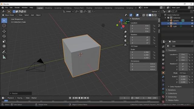 Blender 2.8 Telugu Tutorial - Scale смотреть онлайн