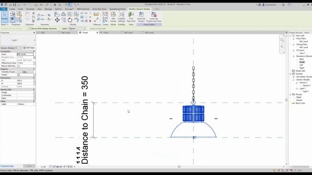 Family Revit MEP: Create HighBay Lighting Family смотреть онлайн